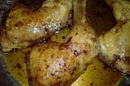 Окорочка куриные в вишнёвом соусе: шаг 7