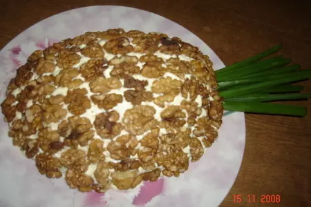 Салат "ананас": шаг 8