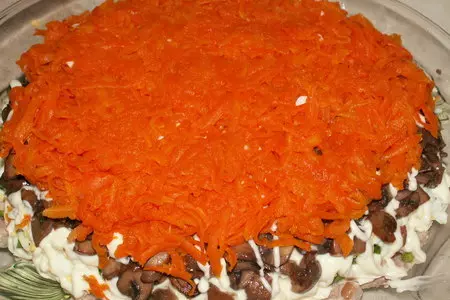 Салат "сказка": шаг 6