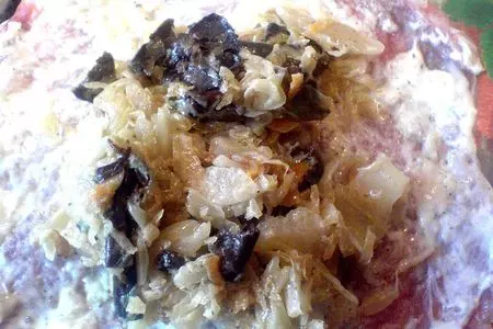 Мясные торбынки(мешочки)  по селянски: шаг 4