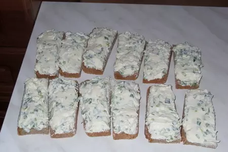 Закуска из брынзы и форели: шаг 4
