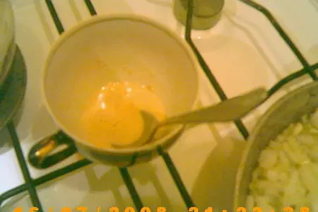 Мясной пирог "ромашка": шаг 1