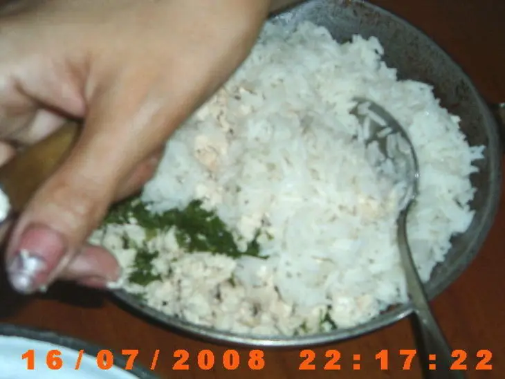 Мясной пирог "ромашка": шаг 5
