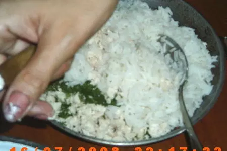 Мясной пирог "ромашка": шаг 5