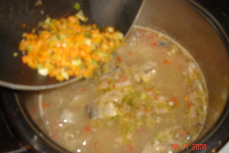 Горохово-рыбный суп: шаг 6
