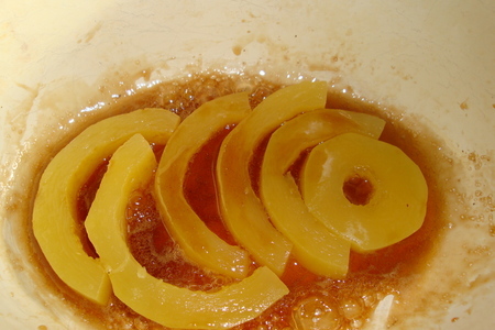 Ложный ананасовый пирог: шаг 2