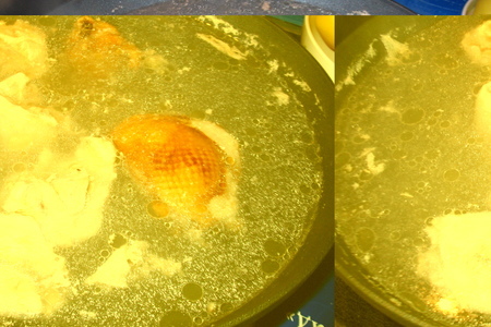 Солянка "опохмелочная" с  белыми грибами.: шаг 1