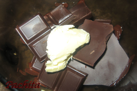 Печенье "розочки"с шоколадом: шаг 6