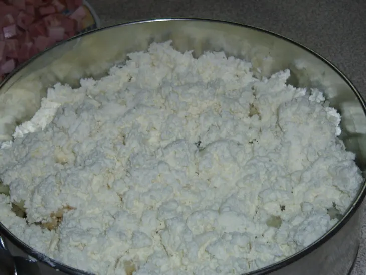 Цветная капуста с ветчиной и сыром: шаг 3