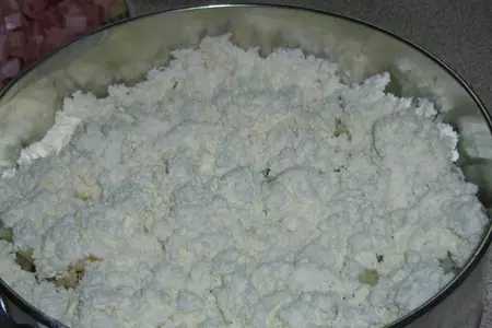 Цветная капуста с ветчиной и сыром: шаг 3