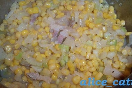 Суп-пюре из кукурузы с плавленым сырком: шаг 4