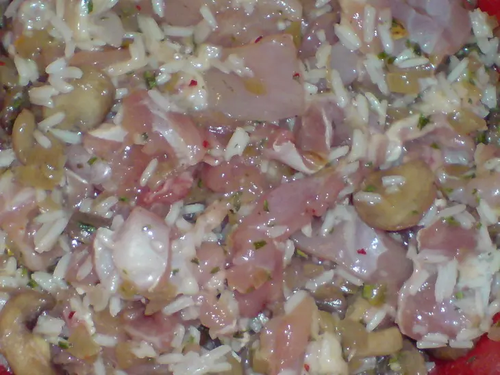 Голубцы из куриного мяса в савойской капусте: шаг 3