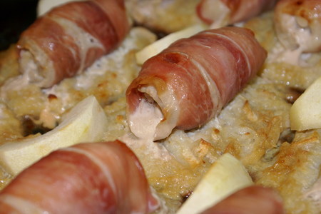 Свиной эскалоп с картофельно-яблочными оладьями: шаг 6