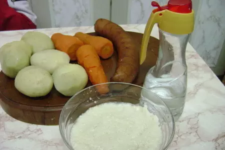 Салат "хреновина  закусочная": шаг 1