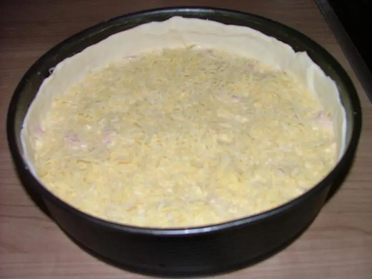 Киш лорэйн: шаг 3