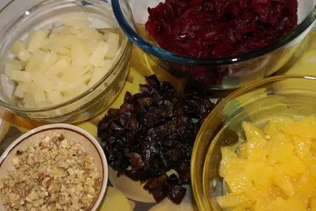 Десертный салат из свёклы: шаг 1