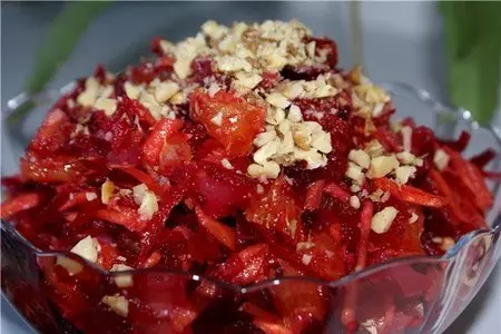 Десертный салат из свёклы: шаг 3