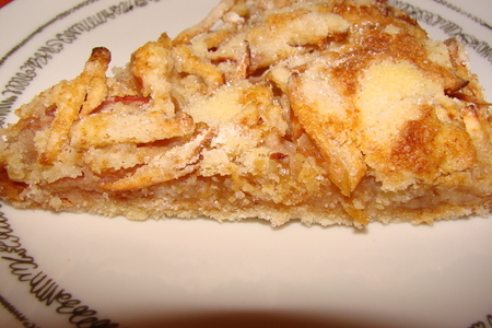Яблочный пирог (насыпной) вариант: шаг 7