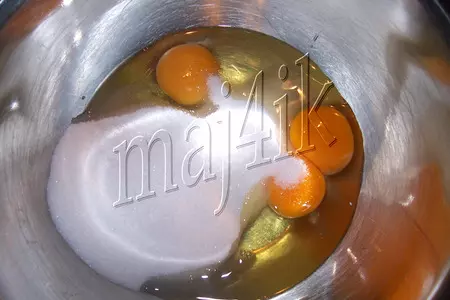 Маковый кекс с  маковой начинкой: шаг 1