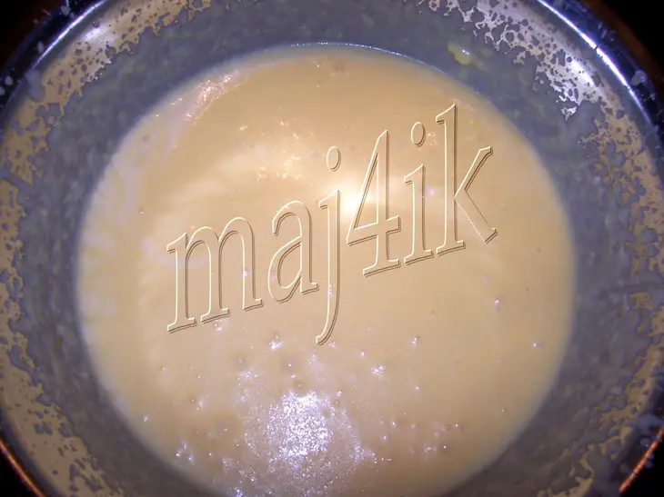Маковый кекс с  маковой начинкой: шаг 3