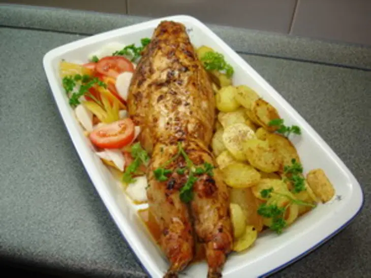 Кролик фаршированный (жаркое): шаг 7