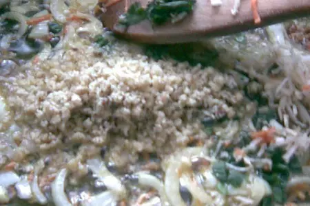 Мясо"треугольники": шаг 7