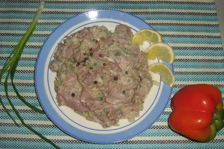 Кролик в сметане под сырной корочкой: шаг 1