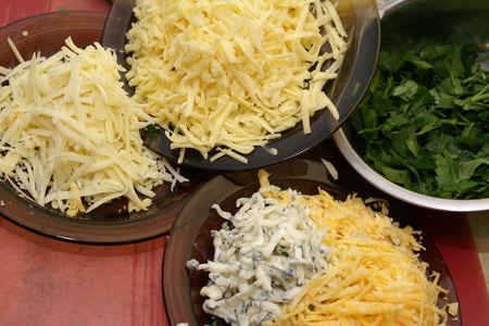 Запеченная паста с соусом "4 сыра и салями": шаг 2
