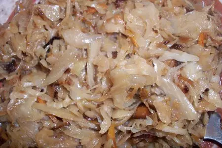 Зразы манные с капустой: шаг 2