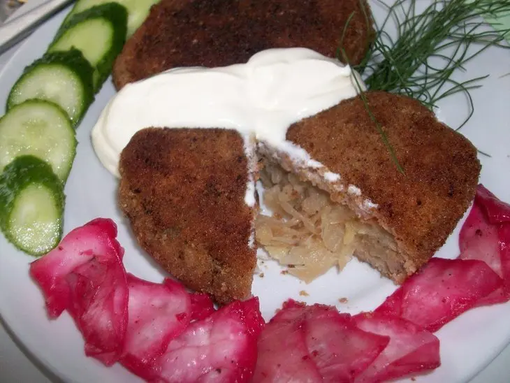 Зразы манные с капустой: шаг 6