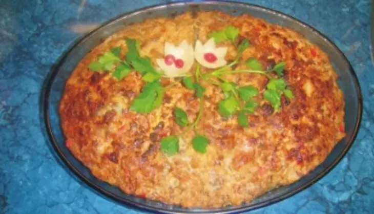 Мясная запеканка с цветной капустой.: шаг 6