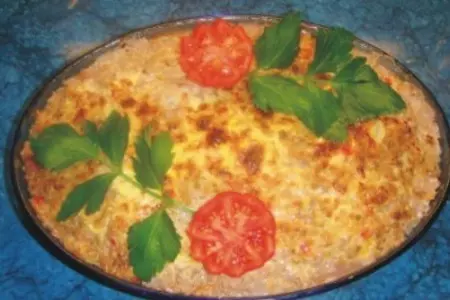 Мясная запеканка с цветной капустой.: шаг 7