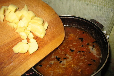 Машхурда (суп с машем и рисом): шаг 5