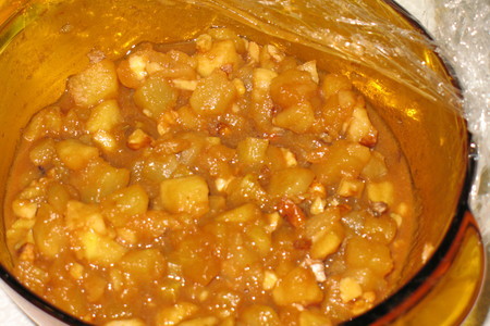 Сырники с яблочно-карамельной начинкой.: шаг 2
