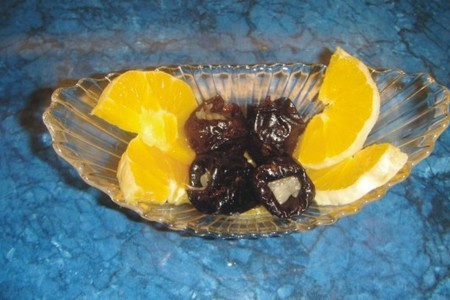 Десерт цитрусовый с черносливом.: шаг 3