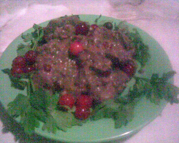 Куриная печеночка в остром клюквенно-медовом соусе с корицей: шаг 3