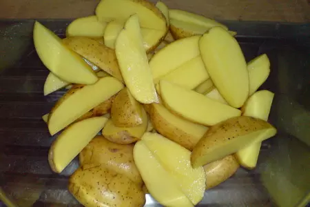 Картофель с беконом и сыром: шаг 2