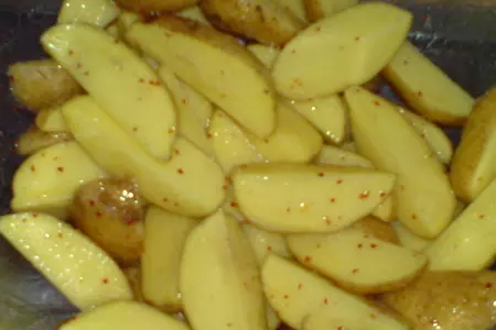 Картофель с беконом и сыром: шаг 3