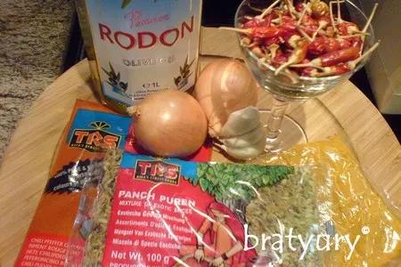 Chutney. чатни (трудно создать что-либо более острое): шаг 1
