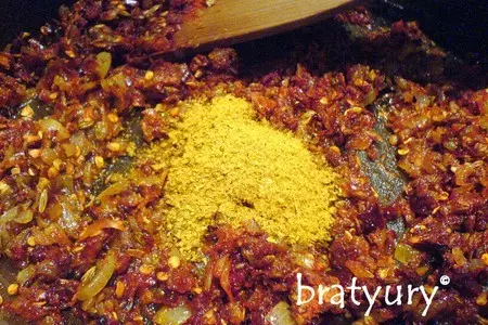 Chutney. чатни (трудно создать что-либо более острое): шаг 5