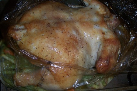 Запеченая курица с овощами: шаг 2