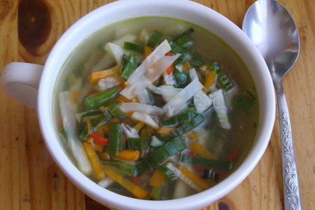 Азиатский суп с сырой говядиной: шаг 3