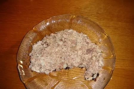 Салат" касатка": шаг 2