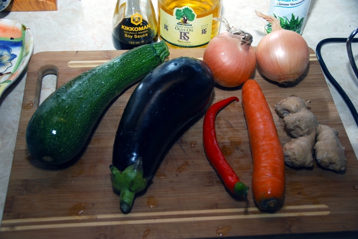 Грудка барашка с овощами: шаг 3
