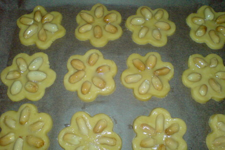 Печенье "арахисовые цветочки": шаг 6