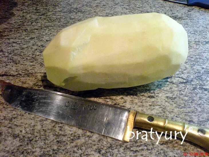 Салат из кольраби на ужин: шаг 2