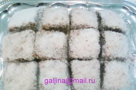 Кокосовые кубики (чупавцы): шаг 4