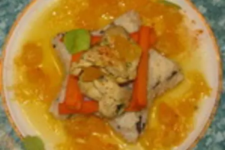 Пьяный кролик с мандариновым соусом: шаг 4