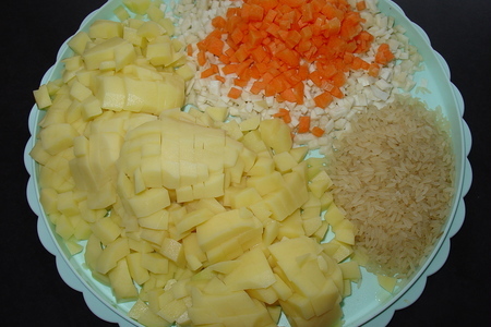 Суп с щавелем и сливочным сыром   .: шаг 2
