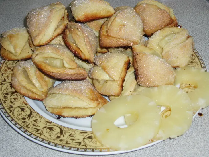 Творожные уголки: шаг 6